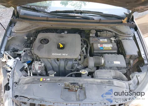 2018 Hyundai Elantra Sel из США, поврежденный, VIN 5NPD84LF8JH357724